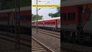 CSMT Mumbai Howrah Gitanjali SF Express viral shorts indianrailways [upl. by Matusow]