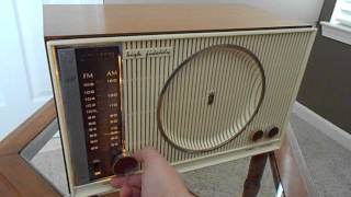 Rare 1967 Zenith X337 AMFM Tube Radio RESTORED [upl. by Otxilac]