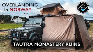 OVERLANDING in NORWAY  Part 2  TAUTRA MONASTERY RUINS [upl. by Gitt943]