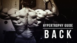 Hypertrophy Guide  Back  JTSstrengthcom [upl. by Heron]