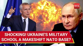 Russia Bombs Makeshift NATO Base Stunning Details About Attack In Poltava Out  Ukraine War [upl. by Einnil]