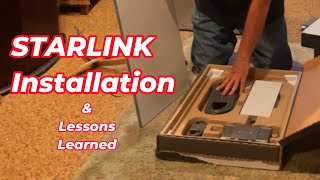 Starlink Installation and Lessons Learned [upl. by Ganny244]