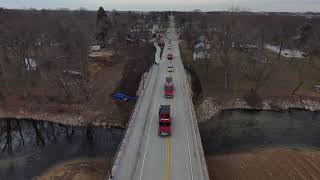 12152023 Janesville Bridge is now Open [upl. by Ecneps]