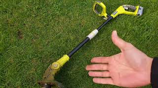 Ryobi One 18v Line Trimmer Whipper Snipper Review [upl. by Ahsim]