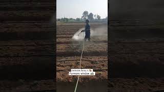 Herbicide 🌿 Spray  Potato  Day15  Farmers Window  agriculture farming machine kisan [upl. by Arabel]