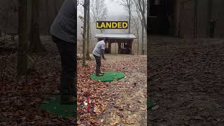 Day 8 Bryson Challenge backyardgolfcourse davidvsgoliath hack spudrungolf [upl. by Shaylyn438]