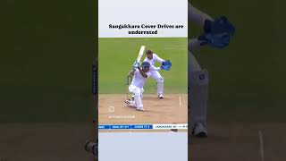 kumar Sangakkara Cover Drive [upl. by Noremac]