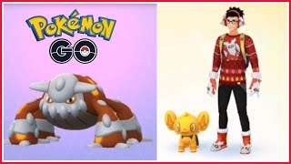 Pokemon Go Botogel Outfit Heatran Raid Konter Pionskora Glibunkel 7 km Eier [upl. by Eelamme]