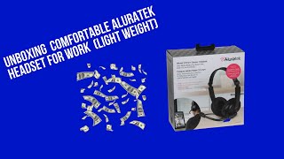 Aluratek  Wire USB Stereo Headset with Boom mic [upl. by Eseret]