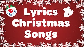 Christmas Songs Playlist with Lyrics  Christmas Songs and Carols [upl. by Buzzell]