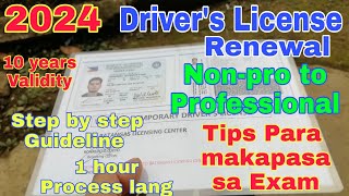 2024 Drivers License Renewal Nonpro to Professional Change Classification [upl. by Nibroc]