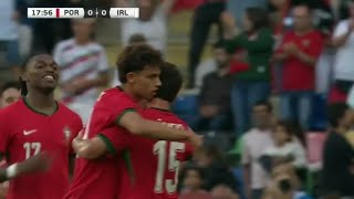 Joao Felix Goal  Portugal vs Ireland 30 Goals Results Results And Extended Highlights [upl. by Aramac]