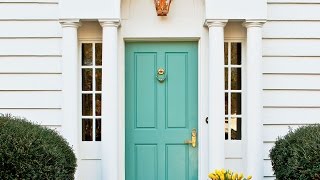 5 Colors To Freshen Your Front Door  Southern Living [upl. by Seyler]