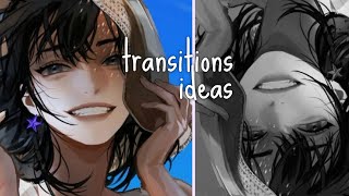 5 transitions ideas  alight motion [upl. by Ev536]