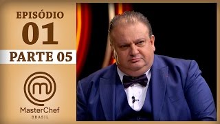 MASTERCHEF BRASIL 07032017  PARTE 5  EP 1  TEMP 04 [upl. by Trilbie]