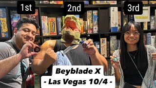 Beyblade X Tournament  Las Vegas  10424 [upl. by Urbannai]