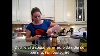 Comment faire des chips de kale maison [upl. by Idnic]