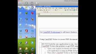 How to Print Your Patent Or Provisional Patent for the USPTO using CutePDF for Windows [upl. by Mac]