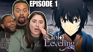 The HYPEST Isekai Challenge  Solo Leveling Episode 1 Reaction  First Time Watching [upl. by Ellerud]