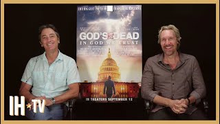 David AR White amp Scott Baio Interview  Gods Not Dead In God We Trust 2024 [upl. by Dominus]