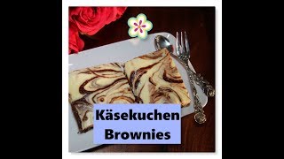 Käsekuchen Brownies ♥ Vorsicht Suchtgefahr [upl. by Hahcim]