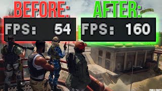 Fix your Warzone FPS  Settings dont matter [upl. by Valleau493]