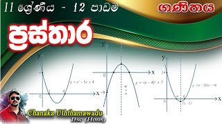 maths  Grade 11  lesson 12  ප්‍රස්තාර  sinhala medium [upl. by Almond]