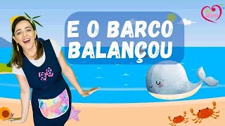 JONAS E O GRANDE PEIXE  E o barco balançou  Aline Barros  COREOGRAFIA FÁCIL [upl. by Trocki]