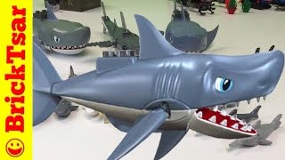 TOP 5 LEGO Sharks Plus BAT sharkweek [upl. by Rugg121]