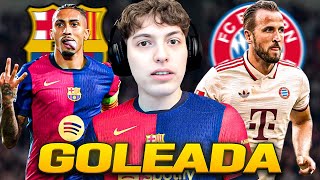 EL BARCELONA ES IMPARABLE OPINION Y REACCION A LA GOLEADA FRENTE AL BAYERN MUNICH 2024 [upl. by Trev]