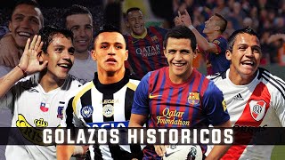 Golazos Históricos que Marcaron la Carrera de Alexis Sánchez Parte1 [upl. by Clower627]