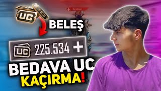 BEDAVA UC ALMA PUBG MOBİLE 2024❗HERKES İÇİN GEÇERLİ UC ALMA TAKTİĞİ KAÇIRMA PUBG MOBILE [upl. by Voss]