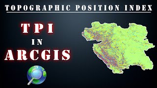 Topographic Position Index TPI in ArcGIS Using DEM [upl. by Irpac304]