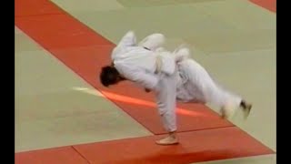 Classic pushpull set up leads to powerful Harai Goshi shorts [upl. by Aicirtal]