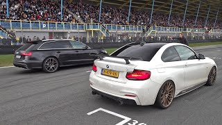 BMW M240i M Performance Stage 3 vs Audi RS6 Avant C7 [upl. by Melissa692]