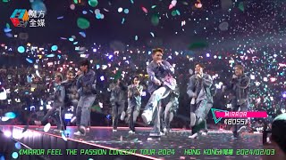 【齊齊開Party】MIRROR ·《BOSS》 《MIRROR FEEL THE PASSION CONCERT TOUR 2024》香港站尾場 20240203 [upl. by Nwadahs71]