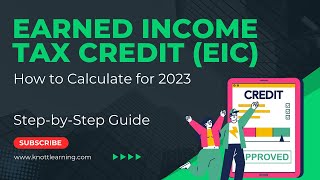 Earned Income Tax Credit for 2024 StepbyStep Guide [upl. by Tila985]