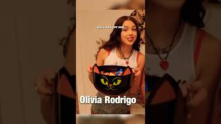 Olivia Rodrigo Surprises TrickorTreaters on Halloween 🎃 JimmyKimmelLive oliviarodrigo shorts [upl. by Ahsiner133]