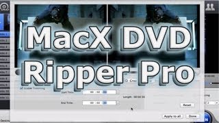 MacX DVD Ripper Pro How to Rip DVD  [upl. by Aisaim]