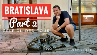 Bratislava DIY Walking Tour  Part 2  Slovakia VLOG  ENG 4K [upl. by Dennis]