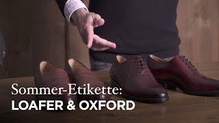 Sommerliche Looks kombinieren  Teil II – Loafer amp Oxford [upl. by Hussein]