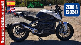 Electric Motorcycle ZERO S 2024  Test Ride and Review  VLOG 423 [upl. by Shea]