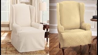 Slipcover For Wingback Chair [upl. by Lat]