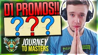 DIAMOND 1 PROMOSIT IS TIME  Journey To Masters 33 S7  League of Legends [upl. by Enaid620]