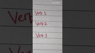 Bedanya VERB 1 2 3 bahasainggris belajaringgris shortvideo [upl. by Eillen205]