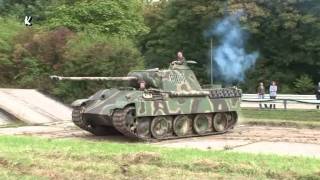 Panzer Panther im Gelände German Tank in Motion 2009 Trier [upl. by Berger425]