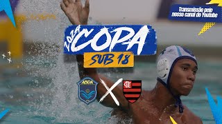 COPA SUB18 DE POLO AQUÁTICO SEMIFINAL  MASCULINO  ABDA X FLAMENGO  TV ABDA [upl. by Raman]