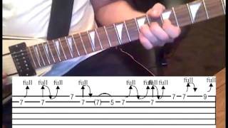 November Rain Full Solo Lesson amp Cover W TAB [upl. by Opalina62]