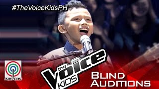 The Voice Kids Philippines 2015 Blind Audition quotThinking Out Loudquot By Gian [upl. by Adnilab]