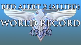 Red Alert 2 Allied  SPEEDRUN  4908 [upl. by Mullins]